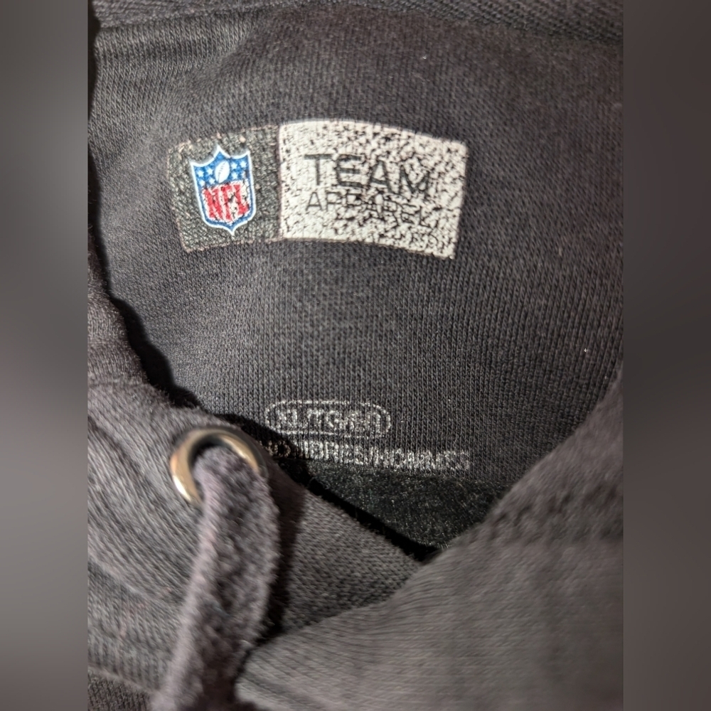 Team Apparel Black Sweatshirt Hoodie - Picture 6 of 6